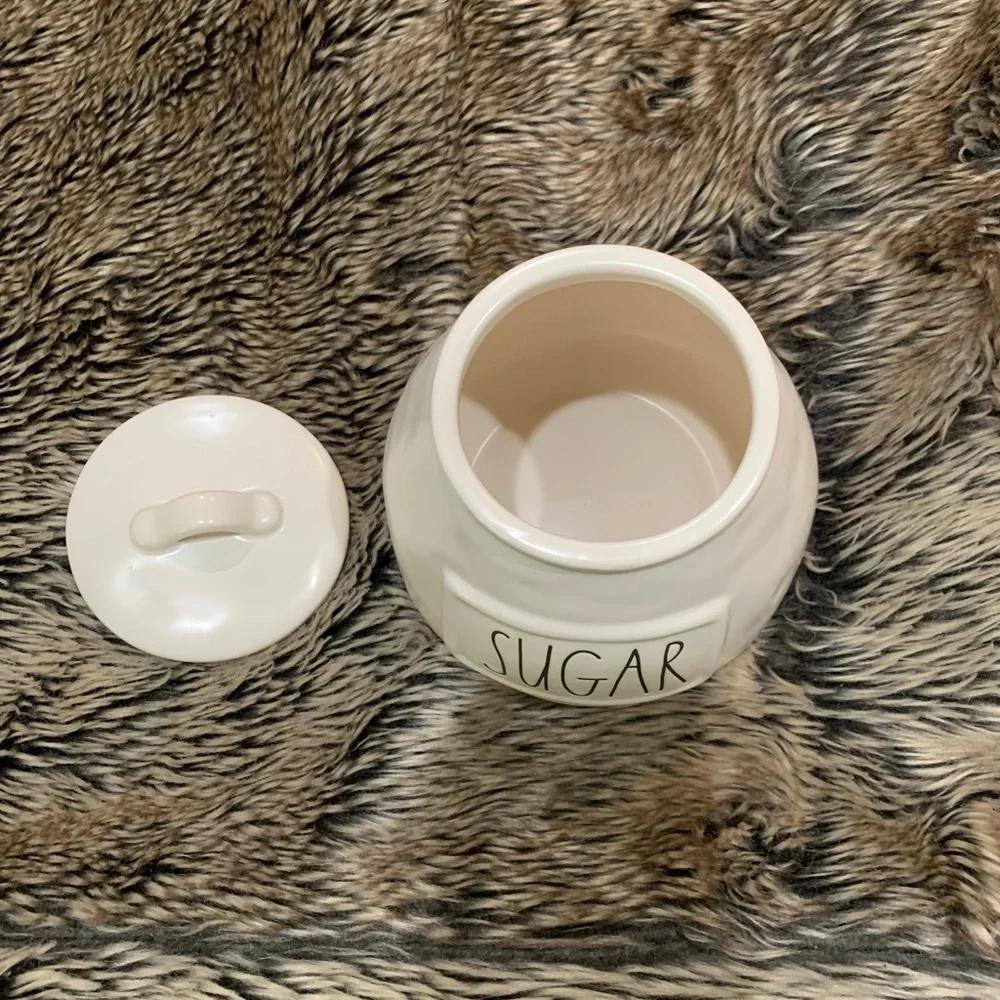 Rae Dunn 2023 White “SUGAR” Canister - (Rare) NWT